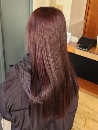 カラー くまだ あかねฅ🐶🐾のヘアスタイル