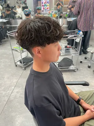 パーマ メンズ 町田エリアＮｏ．１/ パーマ特化/太田京希のヘアスタイル