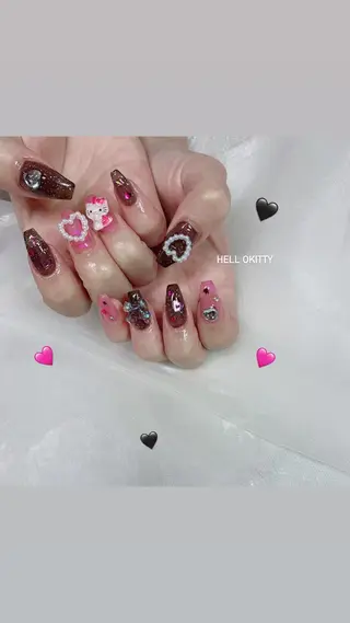 ネイル La neige* yuki 🥯🍑のネイルデザイン