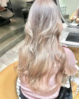 ロング 似合わせカラーの神 ダブルカラー/森栄範のヘアスタイル