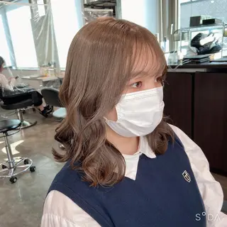 ミディアム ARMONY所属・コテ巻き風パーマの神 🌵すぐるのヘアスタイル