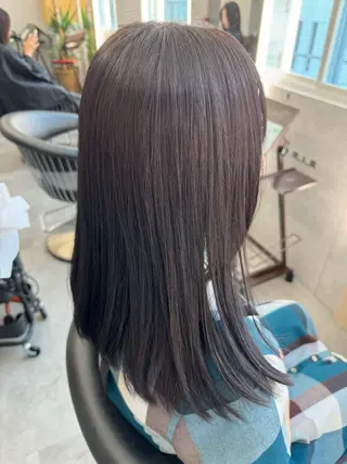 ロング カラー 【縮毛矯正/カラー】 今野寛己のヘアスタイル