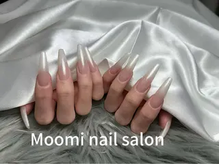 ロング moomi nailのネイルデザイン