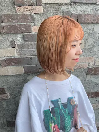 ミディアム gram岡崎南 KYOKOのヘアスタイル