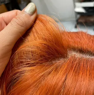 セミロング ブリーチカラー特化 美容師/𝕐𝕌𝕀のヘアスタイル