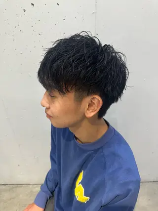 ショート メンズ kii所属・サエキ ルイのヘアスタイル