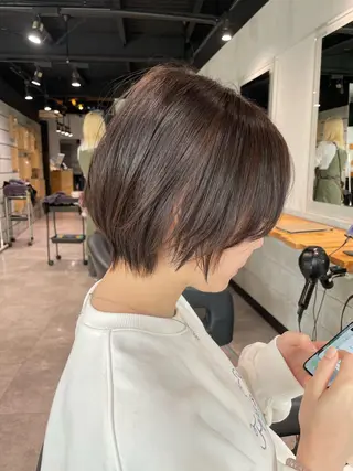 ショート カラー 🦋ハイトーンボブ ショート🦋トシキのヘアスタイル