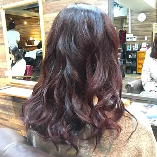 セミロング カラー Eleanor 静岡店所属・川名 充✂️のヘアスタイル