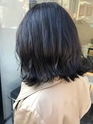ミディアム カラー GLROW haruhiのヘアスタイル