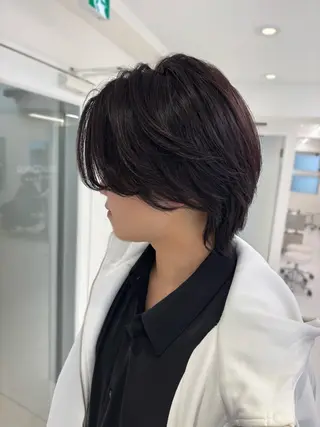 カラー メンズ マツノ ユイのヘアスタイル