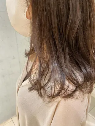 ミディアム カラー 樋渡 侑希のヘアスタイル