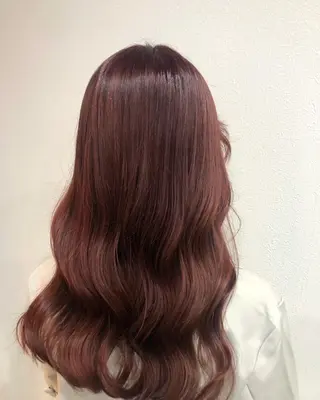 ロング カラーモデル募集 吉原佳穂💗のヘアスタイル