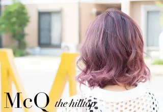 ミディアム カラー haretoki 髪質改善サロンのヘアスタイル