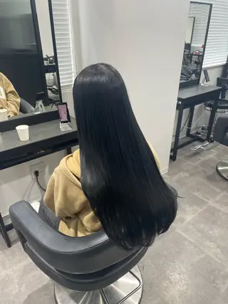 ロング カラー 🤍透明感推しカラー 🤍yui‪💞✨のヘアスタイル