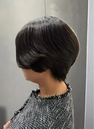 ショート スキバサミを使わない カット✂︎カズマのヘアスタイル