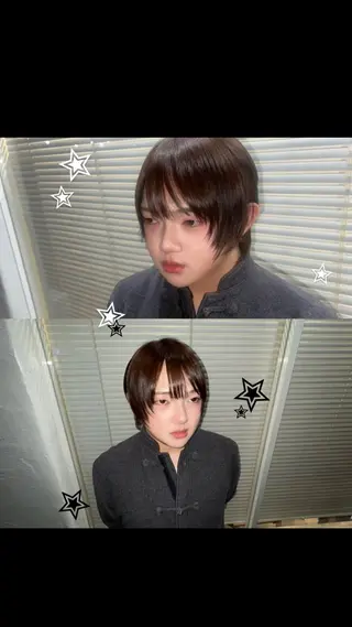 ショート カラー メンズ Gypso Hair Salon所属・小野 眞白のヘアスタイル