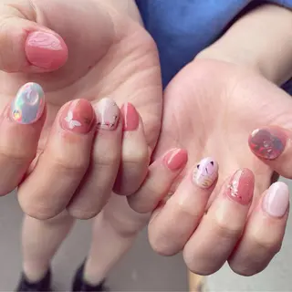 ネイル To Me Nail所属・🩵 mei🩵のネイルデザイン
