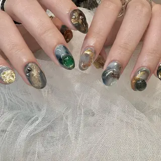 ネイル 新井 ひなののネイルデザイン