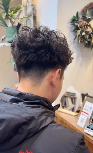 ショート パーマ メンズ 三鷹/メンズヘア/ メンズパーマ/トナミのヘアスタイル