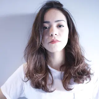 ミディアム カラー パーマ 💈LuTa💈_ 公式_NewOpenのヘアスタイル