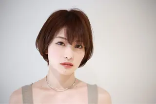 ショート カラー なりたいが叶う ながしまじゅんきのヘアスタイル