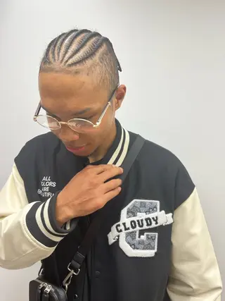 ミディアム ヘアアレンジ メンズ Crescere所属・小島 凜のヘアスタイル