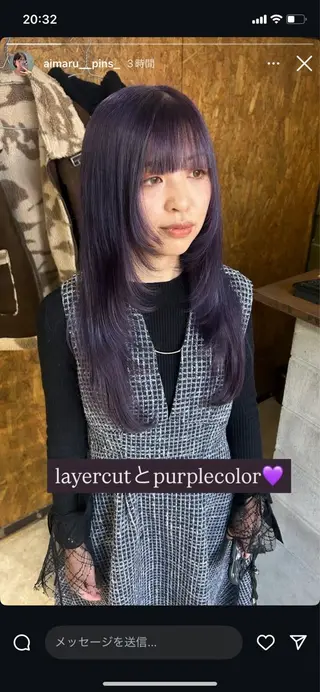 ロング カラー Blanco Color&Careのヘアスタイル