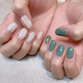 ネイル among アマン所属・lecoa_ kana／amongのネイルデザイン