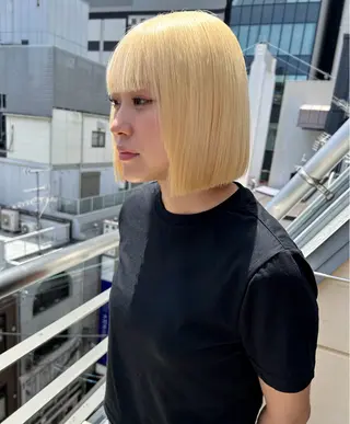 ミディアム カラー land所属・透明感カラー/レイヤ ー🌙Honokaのヘアスタイル