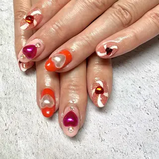 ネイル nail atelier  new moon所属・森 貴子のネイルデザイン