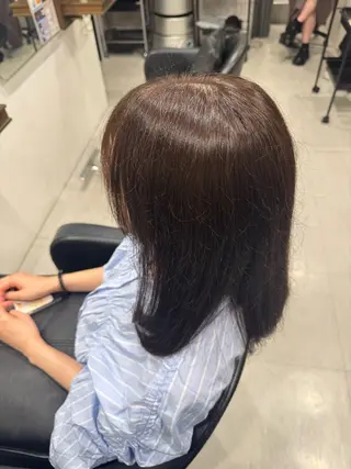 セミロング カラー APHRODITE GINZA 御茶ノ水神保町店所属・石井 紗弥🎀🫧/ 御茶ノ水神保町店✨️のヘアスタイル