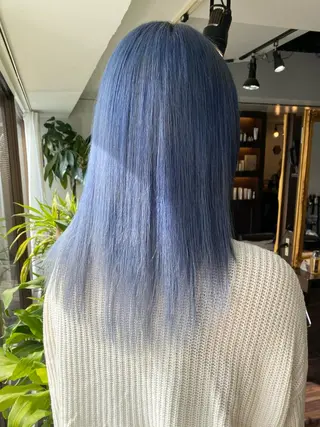 セミロング カラー ヘアアレンジ 韓国ヘア×髪質 改善🇰🇷シオリのヘアスタイル