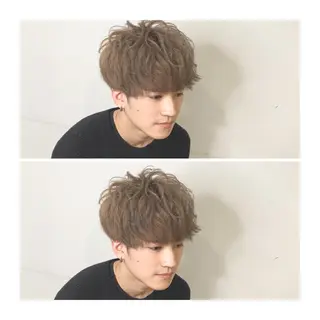 ショート カラー メンズ ange☞ soutaのヘアスタイル