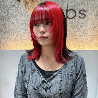 ミディアム カラー 🌱ブリーチ・透明感 カラー/mapi🦭のヘアスタイル