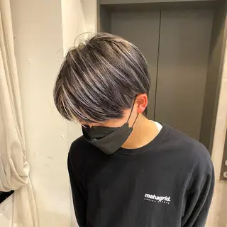 カラー メンズ 🌈【曲がる縮毛矯正 】🌈益子卓馬のヘアスタイル