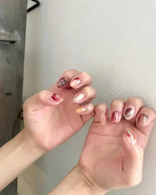 ネイル 甲府市徳行 🧸prunelleのネイルデザイン