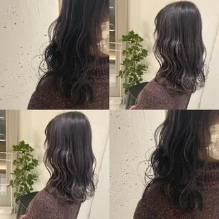 ミディアム カラー カジュアルを女っぽく 𝗮𝘆𝗮𝗰𝗼のヘアスタイル