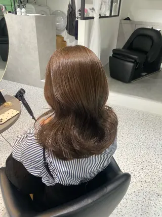 ミディアム カラー パーマ ヘアアレンジ メンズ キッズ Lumo所属・💖横浜ブリーチなし 💖MIHOのヘアスタイル