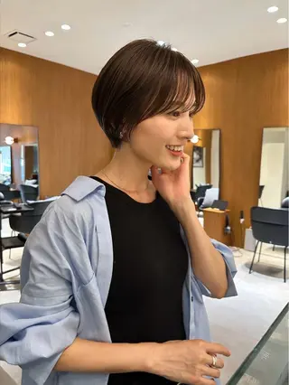 ショート 松村光留 /ショートカットのヘアスタイル
