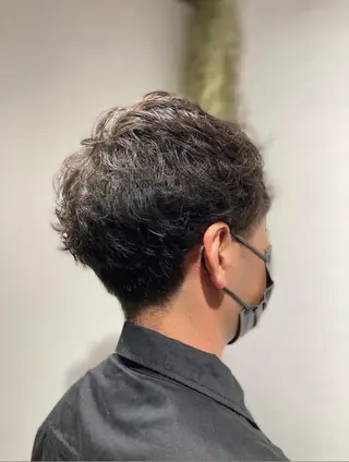 ショート パーマ メンズ メンズ特化💥荻窪 No.1柴田憲秀のヘアスタイル