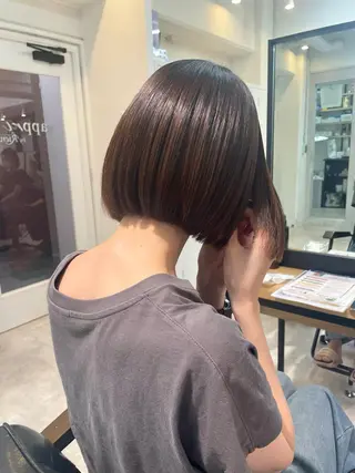 ショート 田中大星 /ボブ 縮毛矯正のヘアスタイル