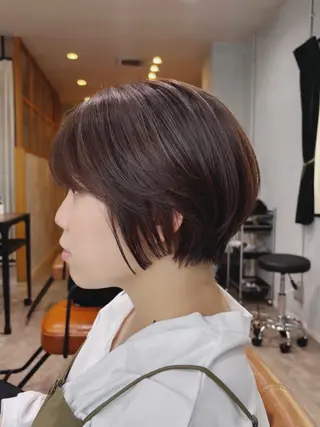 ショート ﾔﾏｼﾀ ﾘﾘのヘアスタイル