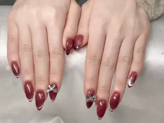 ネイル ETERNA Nail 銀座店【パラジェル/フィルイン/チップ長さだし/マグネット/ニュアンス】所属・ア カリのネイルデザイン