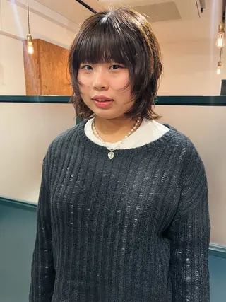 カラー 暖色/パーマ 🌼クニトウメイのヘアスタイル