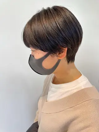 ショート カラー ❤️ダブルカラー 髪質改善❤️SAYAのヘアスタイル