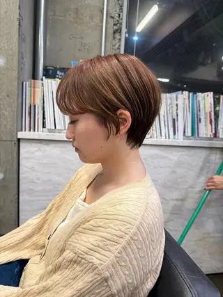ショート ROBBY表参道所属・木村【似合わせ ショート】無料✨のヘアスタイル