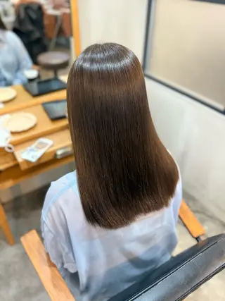 カラー SOURCE河原町 LICOのヘアスタイル