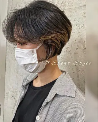 ショート Dxxxx III所属・女性目線の大人 メンズ*Ayakaのヘアスタイル