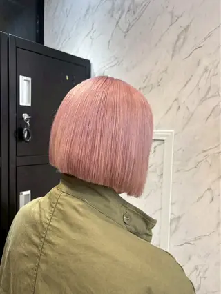 カラー hair salon dot.mooda所属・레온⋆✦ Leon 透明感✨️Colorのヘアスタイル