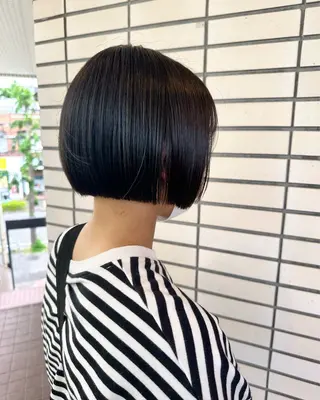 ショート WARP/縮毛矯正 山野辺のヘアスタイル